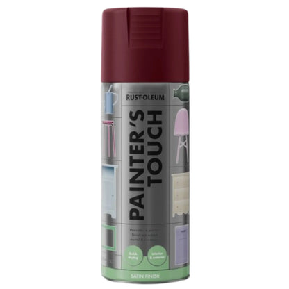 Rust-Oleum Painter's Touch spray paint can on a white background