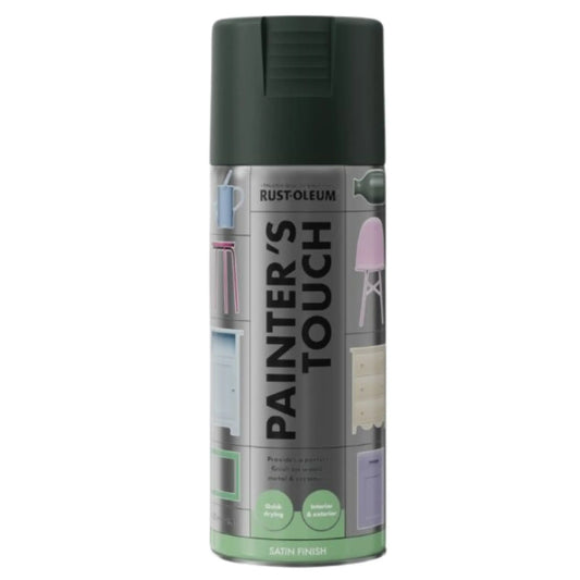 Rust-Oleum Painter's Touch spray paint can on a white background