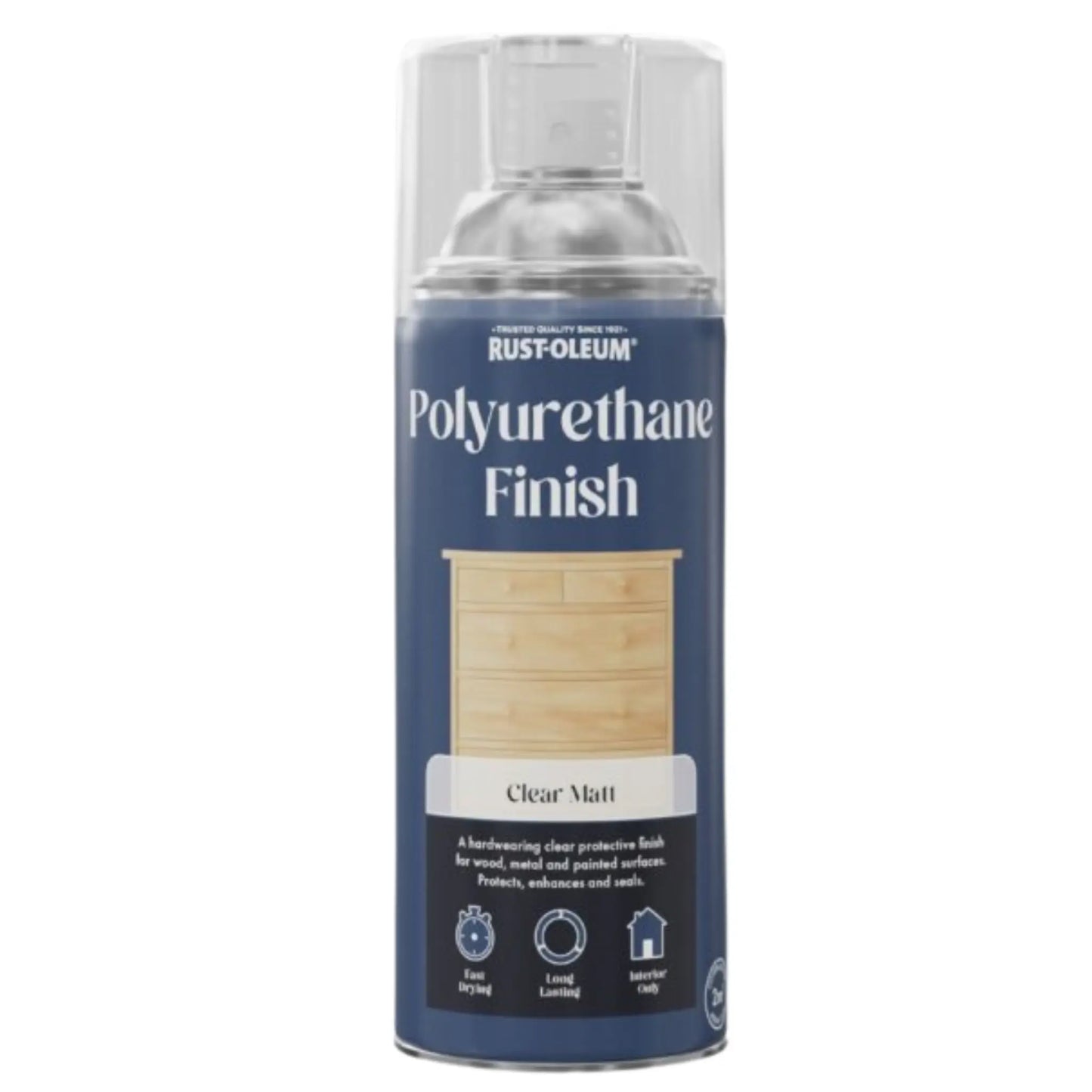 Rust-Oleum Polyurethane Finish Clear Matt - 400ml