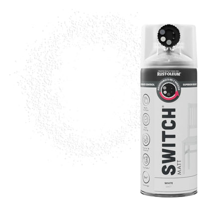 Rust-Oleum Switch spray paint can on a white background