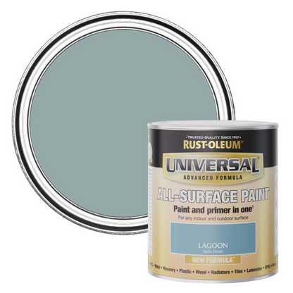 Rust-Oleum Universal All-Surface - Lagoon Satin- 750ml