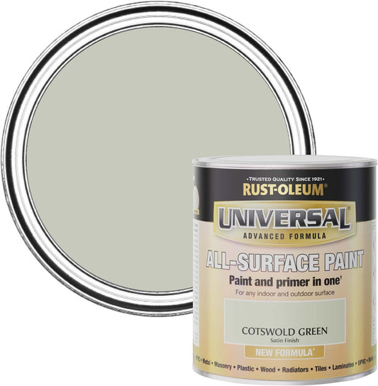 Rust-Oleum Universal All-Surface - Cotswold Green Satin - 750ml