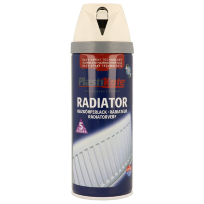 Plastikote Twist & Spray Radiator Satin White 