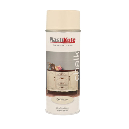 Plastikote Chalk finish spray old hessian - 400ml