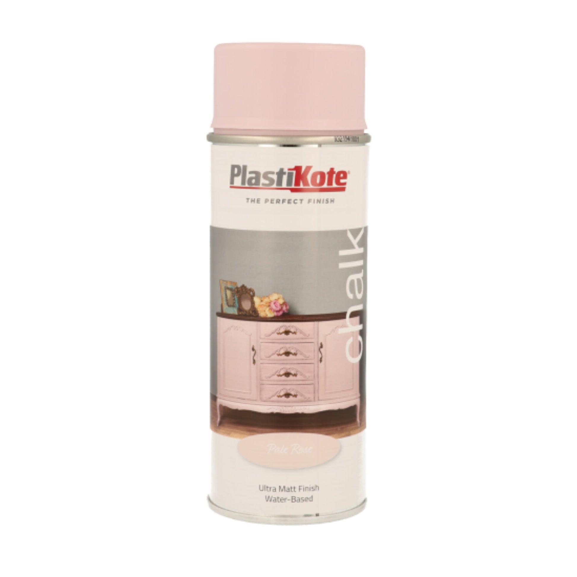 Plastikote Chalk Finish Spray Pale Rose - 400ml