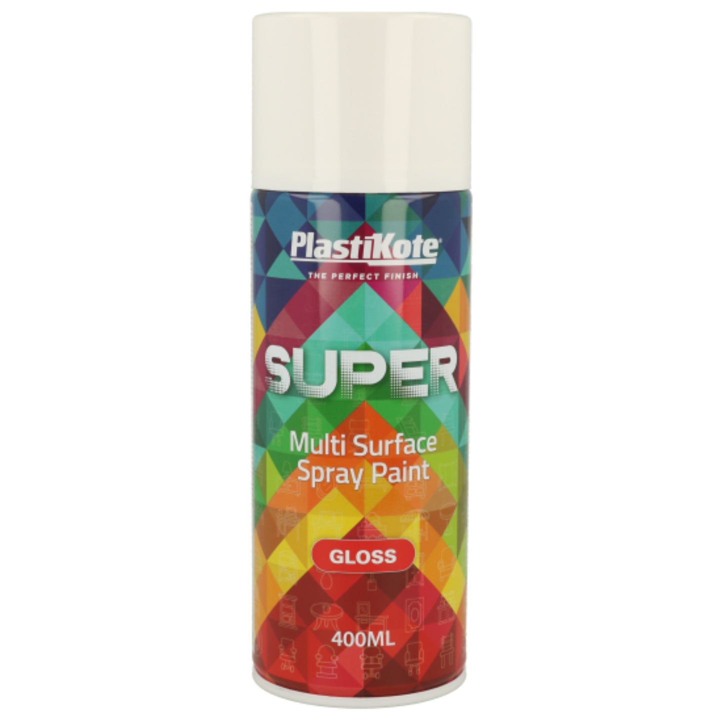 Super Spray Gloss White RAL 9016 400ml