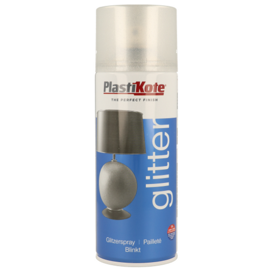 Plastikote Glitter Effect Silver 400ml