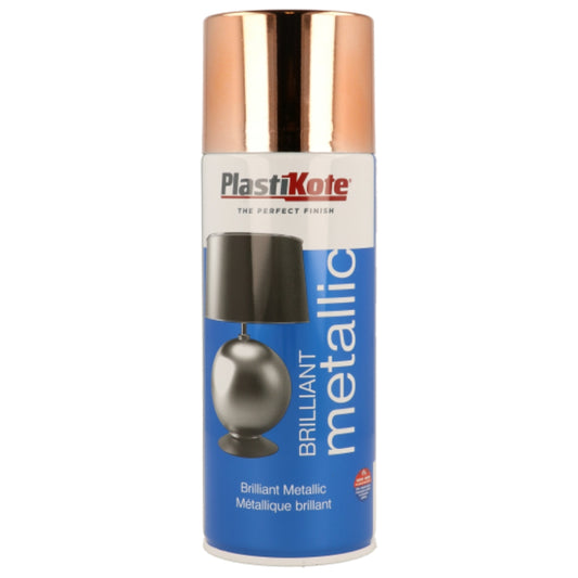 Plastokote Brilliant Metallic Copper 400ml