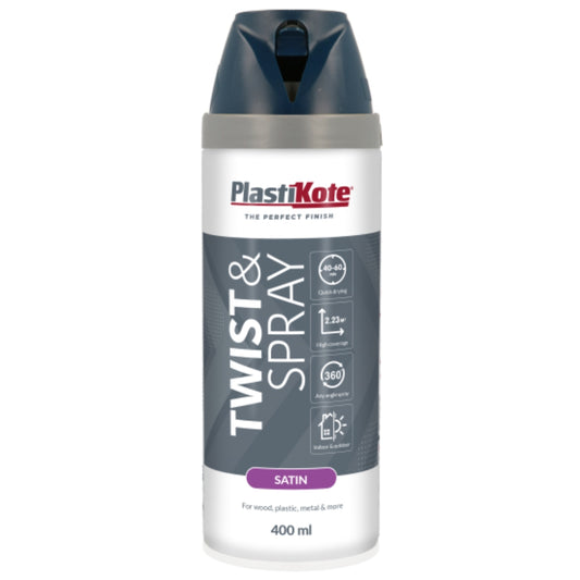 Plastikote Twist & Spray Night Navy - 400ml