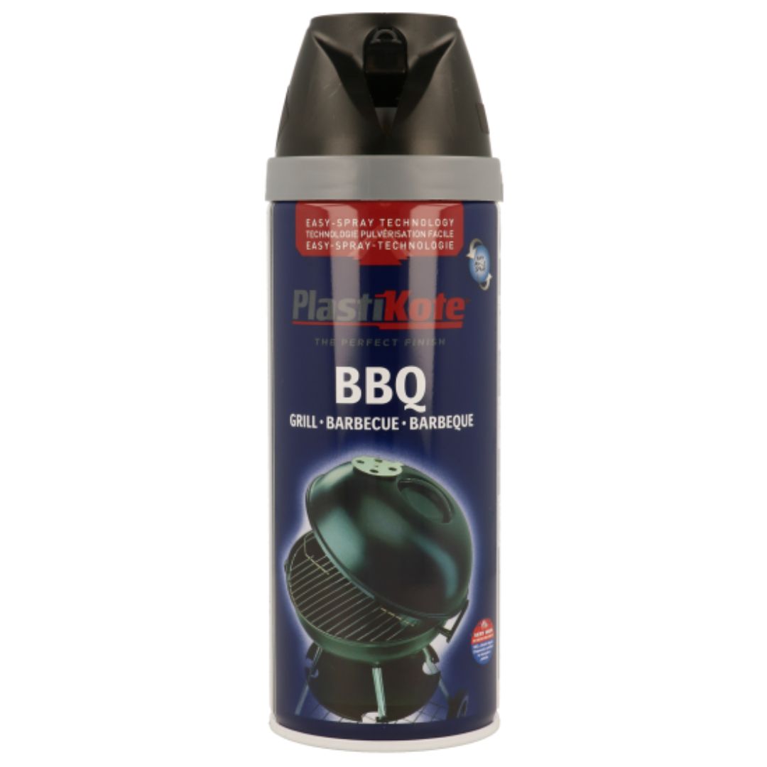 Plastikote Twist & Spray BBQ Paint Black - 400ml