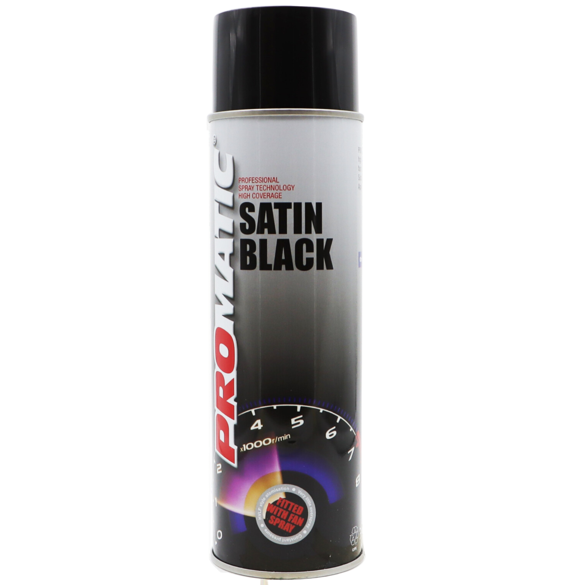 ProMatic Satin Black 500ml – Andrews Aerosols