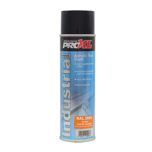 ProXL acrylic topcoat pastel orange