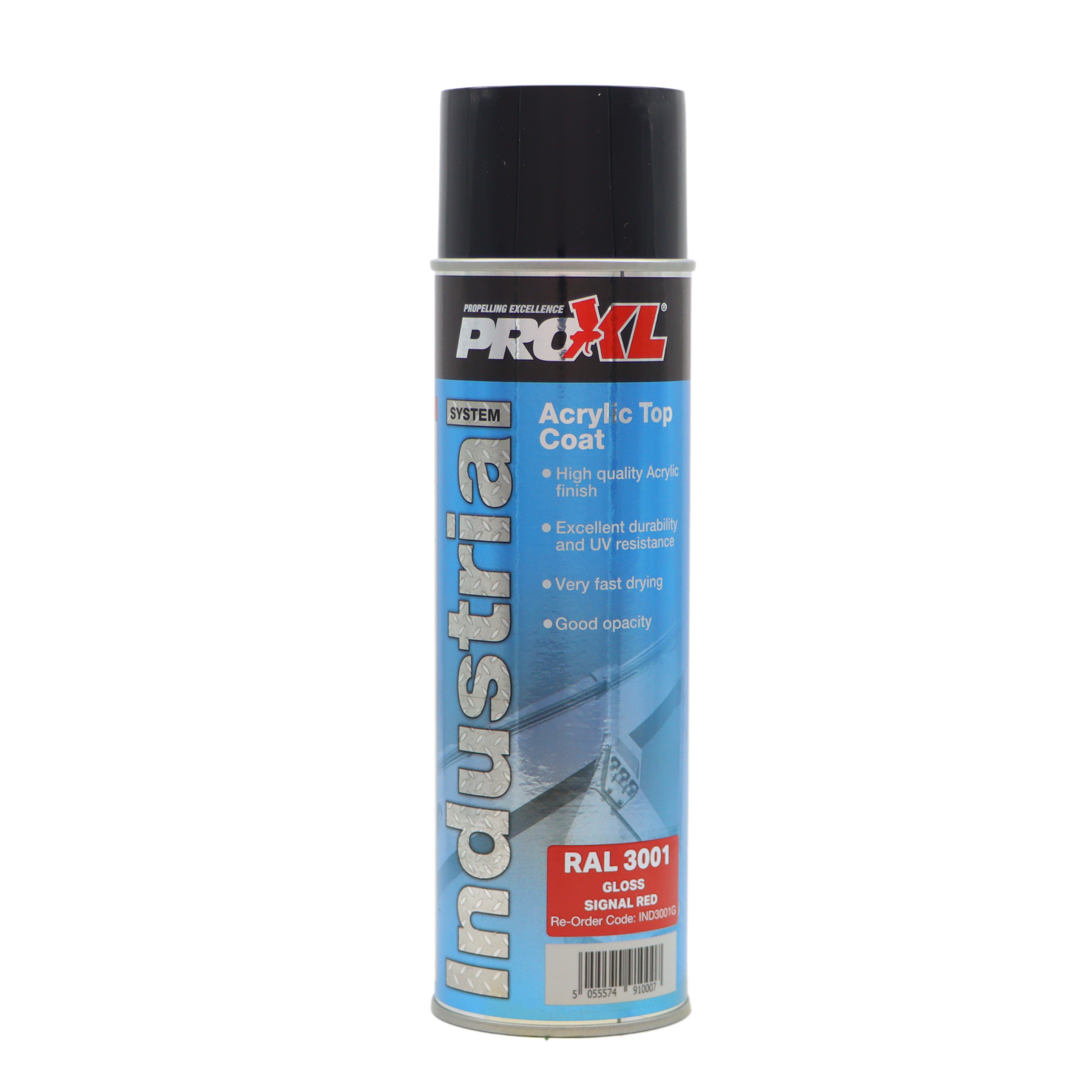 ProXL acrylic topcoat signal red
