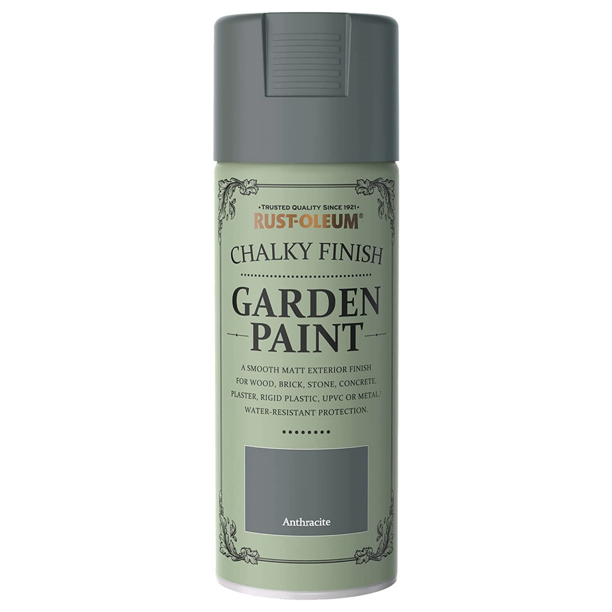 Rust Oleum Chalky Garden Furniture Spray Paint Anthracite 400ml