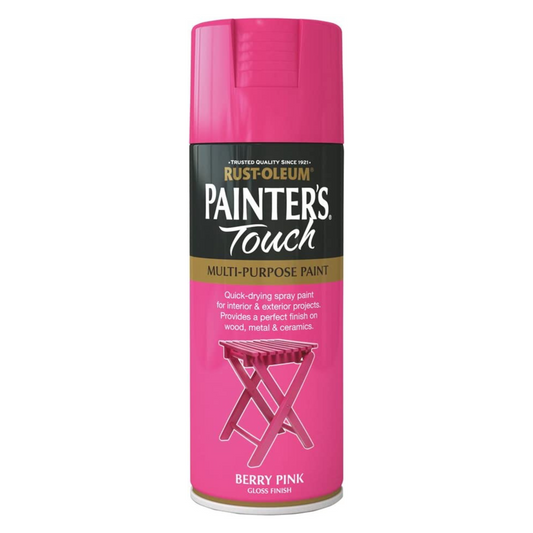 Rust-Oleum Painters Touch Gloss Berry Pink - 400ml