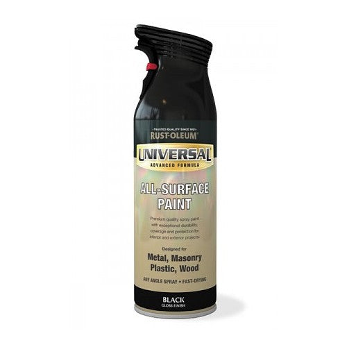 Rustoleum universal gloss black