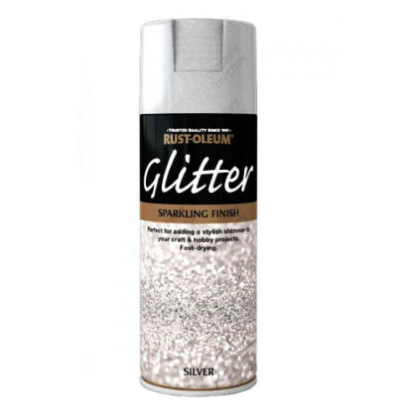Rustoleum glitter spray silver