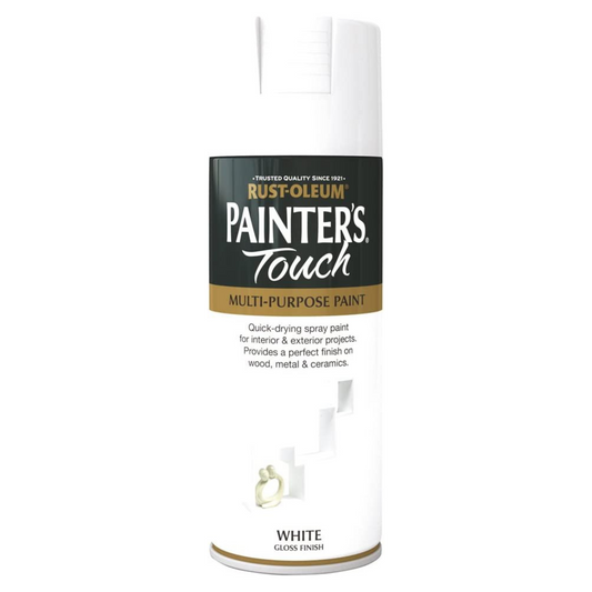 Rust-Oleum Painters Touch Gloss White - 400ml