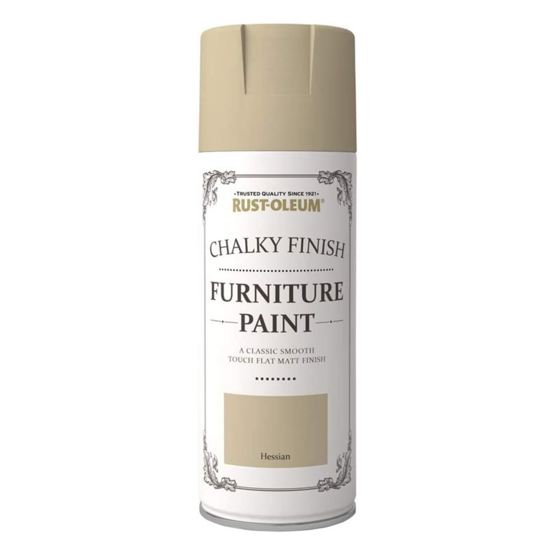 Rust Oleum Chalky Spray Paint Hessian 400ml Andrews Aerosols