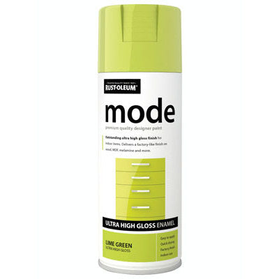 Rustoleum mode high gloss  lime green