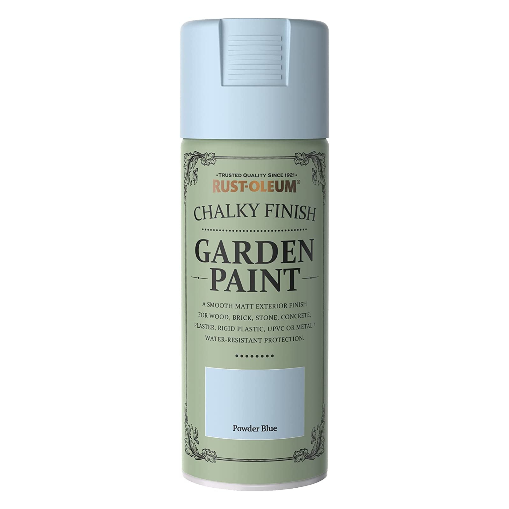 Rust-Oleum Chalky Garden Furniture Spray Paint Powder Blue - 400ml ...