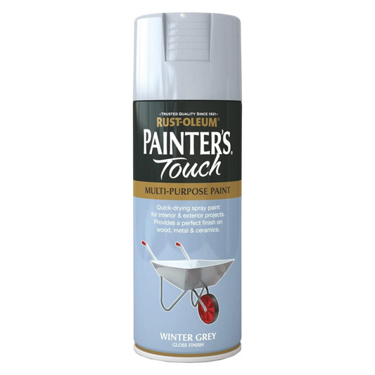 Rust-Oleum Painters Touch Gloss Winter Grey - 400ml