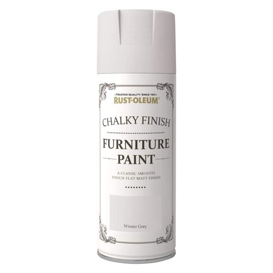 Rustoleum chalky furniture spray winter grey