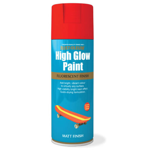 Rustoleum high glow spray red/orange